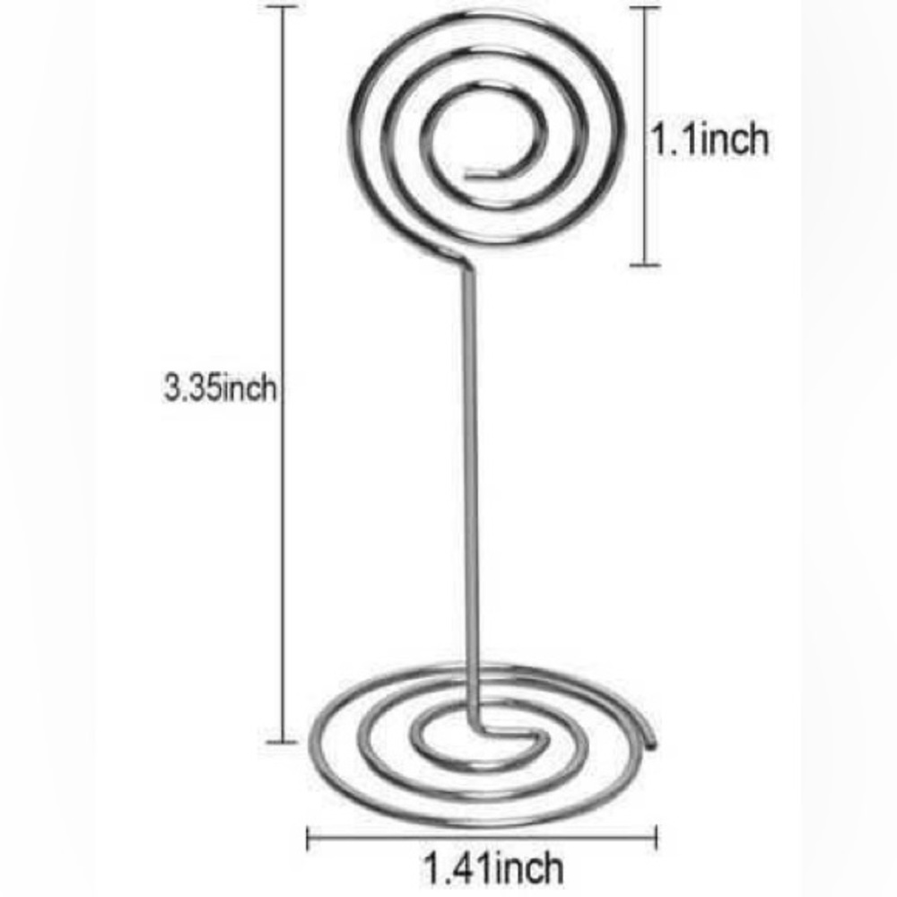 25 Table Number/Photo Holder/Place Card Holder.